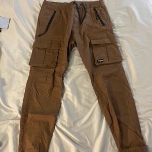 Mens cargo joggers